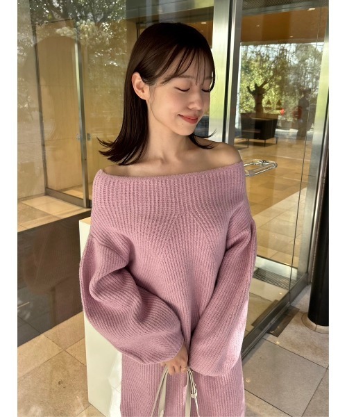 SNIDEL（スナイデル）の「【Special Item】オフショルミニワンピース