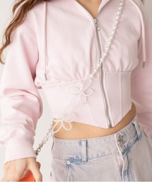 Casselini | Casselini(キャセリーニ)フラワービーズモバイルショルダー(スマホグッズ)