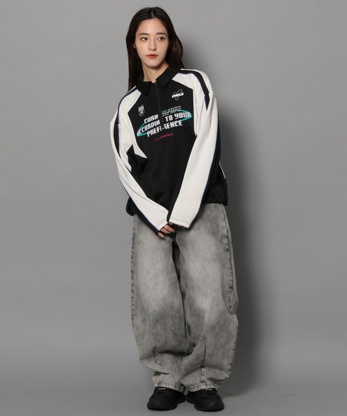 Anui(アニュイ)の「【UNISEX/3サイズ展開】クラシックコクーンデニム(デニムパンツ・レディース・ブラック系/ブルー系・LARGE/MEDIUM/SMALL)」の21枚目の写真