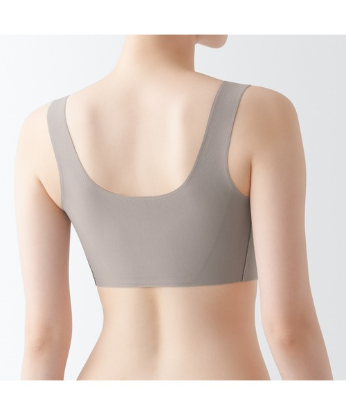 婦人 ひびきにくいハーフトップブラジャー（ブラジャー）｜無印良品