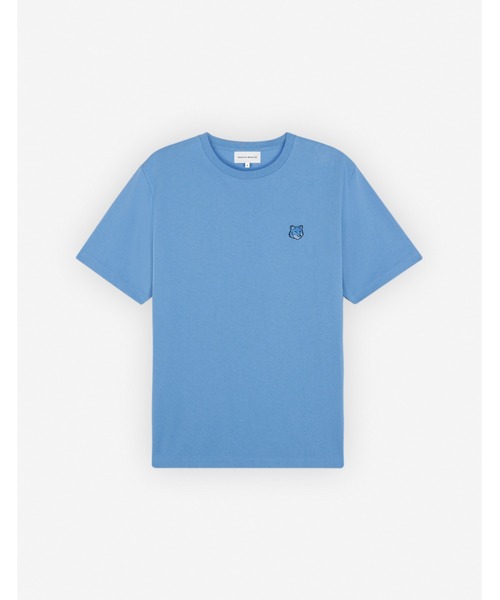 Maison Kitsune(メゾンキツネ)の「BOLD FOX HEAD PATCH COMFORT TEE SHIRT(Tシャツ/カットソー・メンズ・カーキ系/ブラウン系その他/ブルー系その他2/ブラック/グレー/ブルー系その他/グリーン系その他/ダークウッド/ライトベージュ/ターコイズブルー系/モカ・XS/S/M/L/XL/XXL)」の10枚目の写真