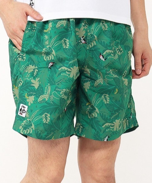 CHUMS（チャムス）の「CHUMS/チャムス ショーツ 水陸両用/ユーティリティー 無地/総柄 ワイドシルエット CH03-1330（その他パンツ・メンズ・ブラック/ブラウン/ピンク/グリーン/オレンジ・M/L/XL）」の4枚目の写真