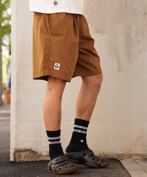 CHUMS（チャムス）の「CHUMS/チャムス ショーツ 水陸両用/ユーティリティー 無地/総柄 ワイドシルエット CH03-1330（その他パンツ・メンズ・ブラック/ブラウン/ピンク/グリーン/オレンジ・M/L/XL）」の12枚目の写真