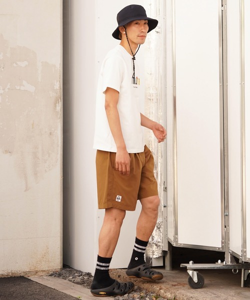 CHUMS（チャムス）の「CHUMS/チャムス ショーツ 水陸両用/ユーティリティー 無地/総柄 ワイドシルエット CH03-1330（その他パンツ・メンズ・ブラック/ブラウン/ピンク/グリーン/オレンジ・M/L/XL）」の16枚目の写真