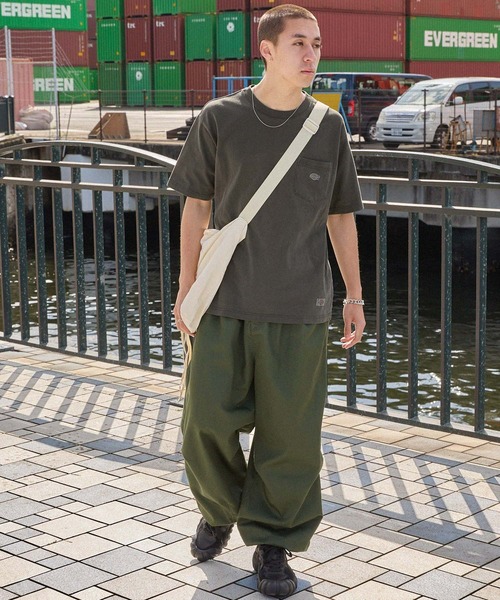 Dickies/ディッキーズ ヴィンテージ加工 ワンポイントロゴ