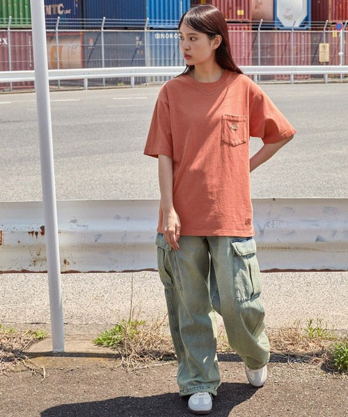 Dickies/ディッキーズ ヴィンテージ加工 ワンポイントロゴ