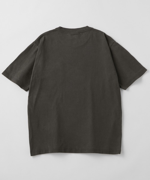 Dickies(ディッキーズ)の「Dickies/ディッキーズ ヴィンテージ加工 ワンポイントロゴ オーバーサイズポケット半袖Tシャツ(Tシャツ/カットソー・メンズ・ブルー/ブラック/ケリー/マスタード/オレンジ/ホワイト・L/M)」の9枚目の写真