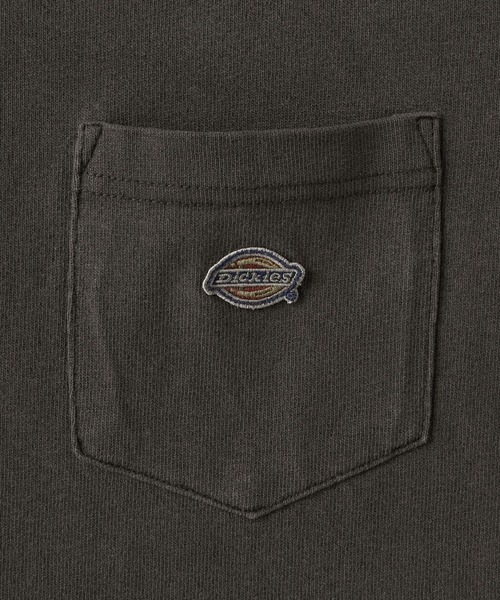 Dickies(ディッキーズ)の「Dickies/ディッキーズ ヴィンテージ加工 ワンポイントロゴ オーバーサイズポケット半袖Tシャツ(Tシャツ/カットソー・メンズ・ブルー/ブラック/ケリー/マスタード/オレンジ/ホワイト・L/M)」の11枚目の写真