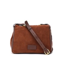 【Gianni Conti】イタリア製 レザー×スエードショルダーバッグ