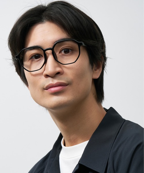 Zoff（ゾフ）の「ウェリントン型 メガネ｜ビッグシェイプ｜クリアフレーム｜プラスチックフレーム｜Zoff｜SPRING TREND（メガネ・レディース・ブラウン/グリーン/ブラック/クリア・FREE）」の19枚目の写真