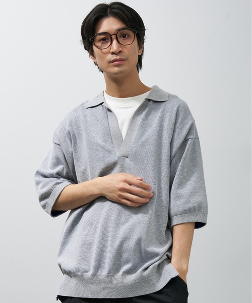 Zoff（ゾフ）の「ウェリントン型 メガネ｜ビッグシェイプ｜クリアフレーム｜プラスチックフレーム｜Zoff｜SPRING TREND（メガネ・レディース・ブラウン/グリーン/ブラック/クリア・FREE）」の6枚目の写真