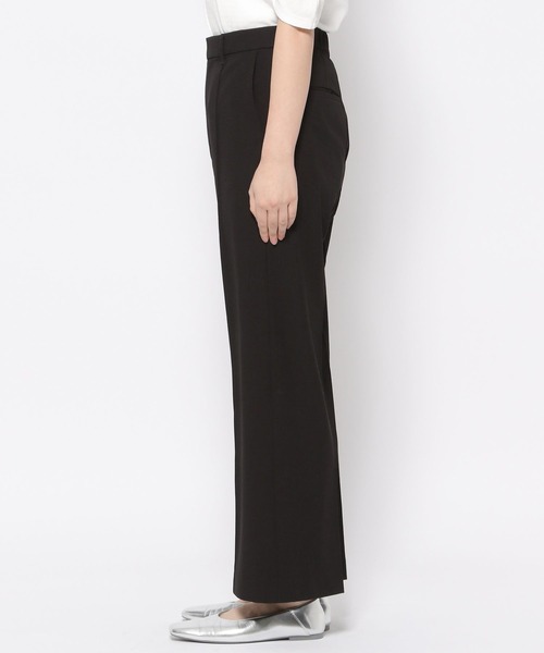 LOWRYS FARM（ローリーズファーム）の「スタイルＵＰフレアパンツ 996859（スラックス・レディース・ブラウン/アイボリー/ブラック・MEDIUM/LARGE）」の6枚目の写真