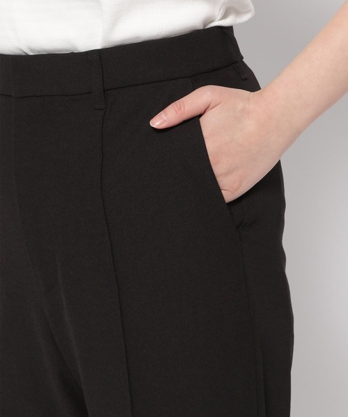 LOWRYS FARM（ローリーズファーム）の「スタイルＵＰフレアパンツ 996859（スラックス・レディース・ブラウン/アイボリー/ブラック・MEDIUM/LARGE）」の9枚目の写真