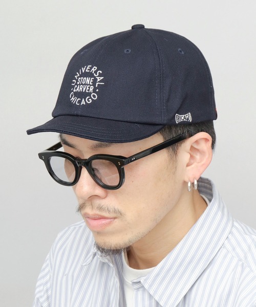 セール】UOサークルロゴ刺繍 ツイル アンパイアキャップ