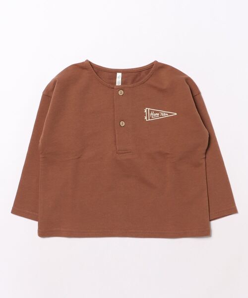 【セール】【Bs】【it】【Rylee＋Cru】HENLEY SWEATSHIRT || HOME TEAM（その他ベビー用品）｜Rylee + Cru（ライリーアンドクルー）