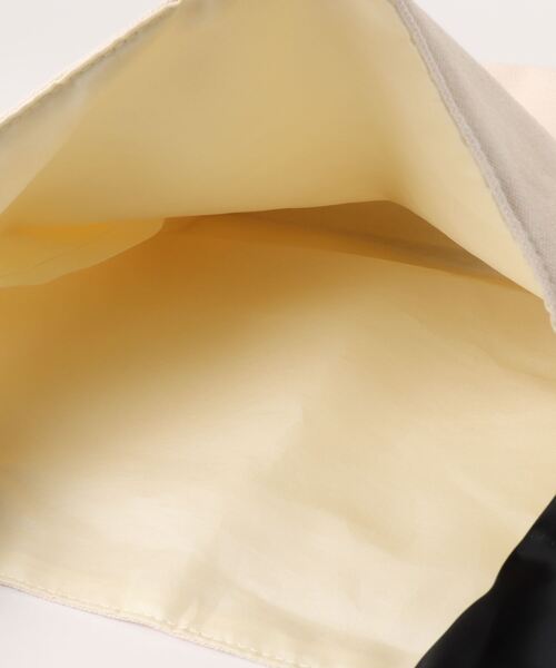 LADY LIKE（レディライク）の「持ち手リボンキャンバスミニバッグ（ハンドバッグ・レディース・ブラック・F）」の10枚目の写真