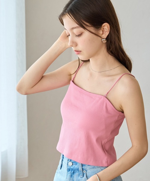WEGO（ウィゴー）の「WEGO/nachumoreカップインショートキャミ