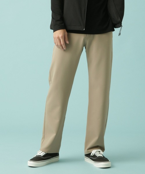 Apo(s)ture(アポスチャー)の「THOM-001/合繊ストレートパンツ(その他パンツ・メンズ・ブラック/チャコール/ベージュ/グリーン・XS/S/M/L/XL)」の13枚目の写真