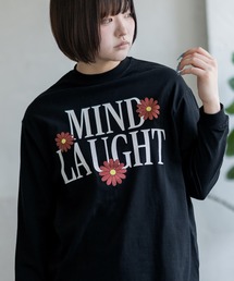 【SIDEWAY STANCE】グリッタープリント 長袖 Tシャツ