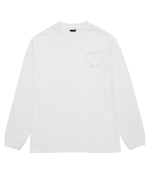 SIDEWAY STANCE（サイドウェイスタンス）の「【SIDEWAY STANCE】グリッタープリント 長袖 Tシャツ（Tシャツ/カットソー・レディース・ブラック/ホワイト系/ホワイト系1/ブラック系/ホワイト/ブラック系1・FREE）」の7枚目の写真