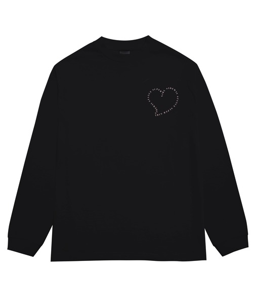 SIDEWAY STANCE（サイドウェイスタンス）の「【SIDEWAY STANCE】グリッタープリント 長袖 Tシャツ（Tシャツ/カットソー・レディース・ブラック/ホワイト系/ホワイト系1/ブラック系/ホワイト/ブラック系1・FREE）」の9枚目の写真