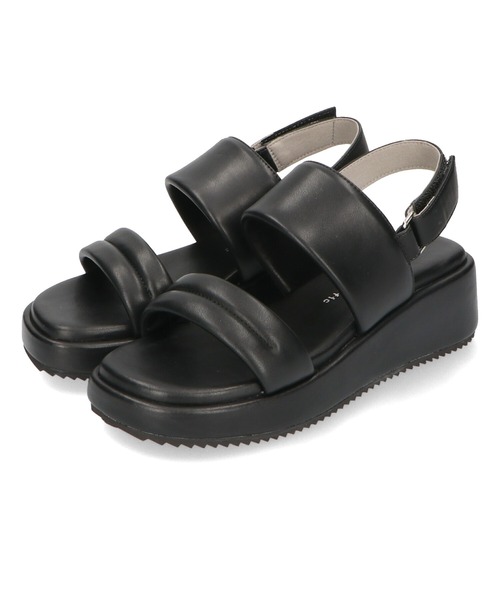 WA ORiental TRaffic（ダブルエーオリエンタルトラフィック）の「パデットストラップ厚底サンダル/42203（サンダル・レディース・キャメル/ホワイト/ブラック・S/M/L/LL）」の14枚目の写真