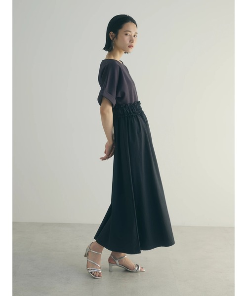 armonia(アルモニーア)の「a.異素材切替ドルマンワンピース(ワンピース・レディース・ネイビー/チャコールグレー・FREE)」の6枚目の写真