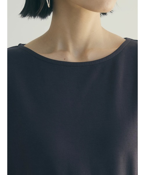 armonia(アルモニーア)の「a.異素材切替ドルマンワンピース(ワンピース・レディース・ネイビー/チャコールグレー・FREE)」の12枚目の写真