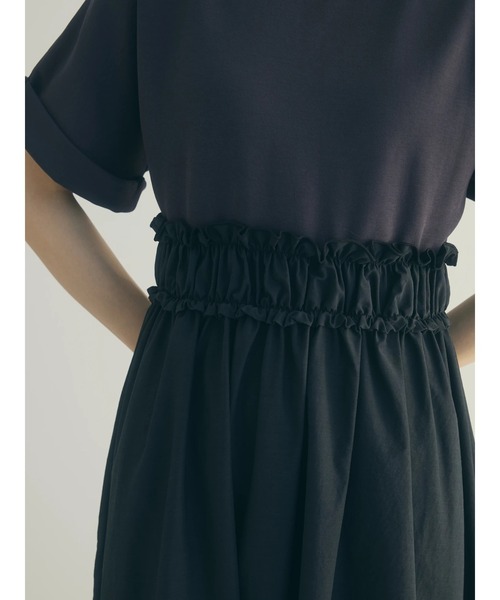 armonia(アルモニーア)の「a.異素材切替ドルマンワンピース(ワンピース・レディース・ネイビー/チャコールグレー・FREE)」の14枚目の写真