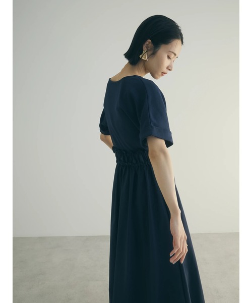 armonia(アルモニーア)の「a.異素材切替ドルマンワンピース(ワンピース・レディース・ネイビー/チャコールグレー・FREE)」の19枚目の写真