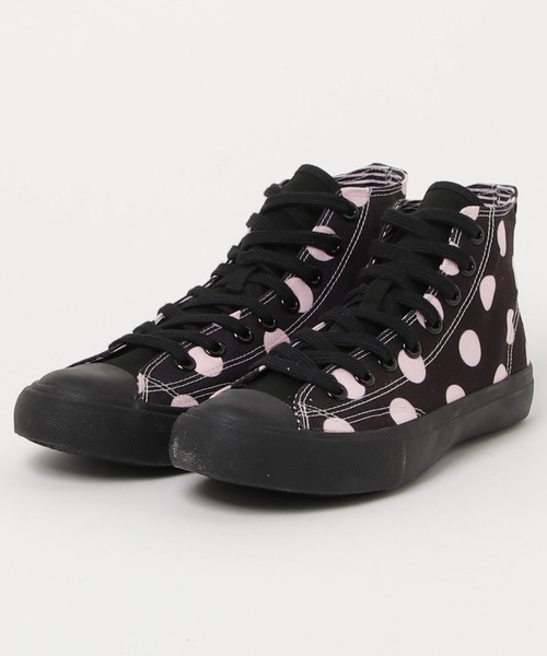 PEACH JOHN(ピーチジョン)の「atmos x PJ HI CUT / アトモス × ピーチジョン ハイカット(スニーカー・レディース・ドット・23.0cm)」の1枚目の写真