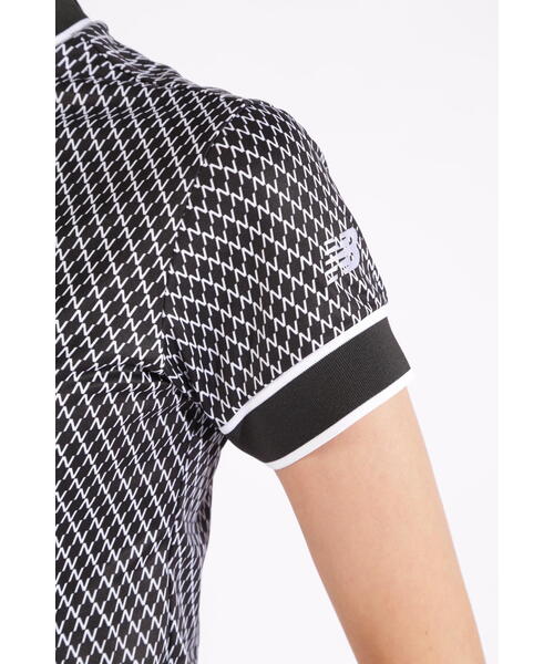 New Balance Golf(ニューバランスゴルフ)の「【new balance golf】チェック柄 半袖 モックネック プルオーバー (WOMENS WORLD)(Tシャツ/カットソー・レディース・ブラック/グレー系その他2/ピンク系その他2・MEDIUM/LARGE/SMALL)」の14枚目の写真