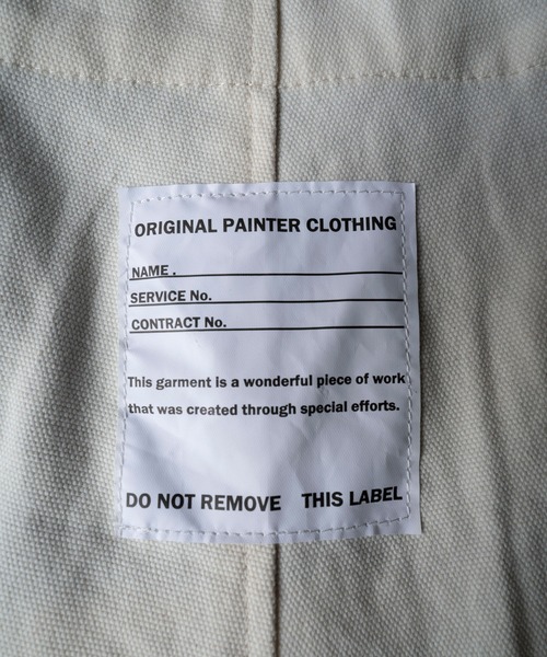 INTERPLAY（インタープレイ）の「【INTERPLAY x AYA】フィッシャーマン ワーク ペインターパンツ（サロペット/オーバーオール・レディース・アイボリー/ブラック/カーキ・FREE）」の20枚目の写真