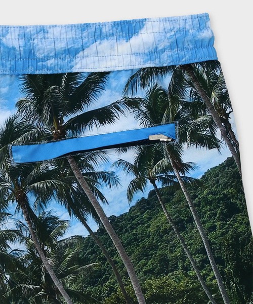 Paul Smith（ポールスミス）の「【オンラインショップ・一部店舗限定】"Beach Photo" スイムショーツ / 140508 239P（水着・メンズ・ブルー・MEDIUM/LARGE）」の3枚目の写真