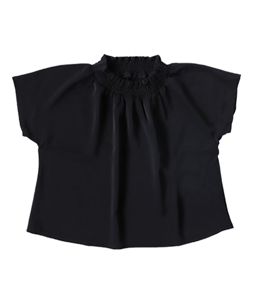 antiqua（アンティカ）の「フレンチスリーブブラウス（Tシャツ/カットソー・キッズ・ミント/レッド/オフホワイト/ブラック・160/150/140/130）」の10枚目の写真