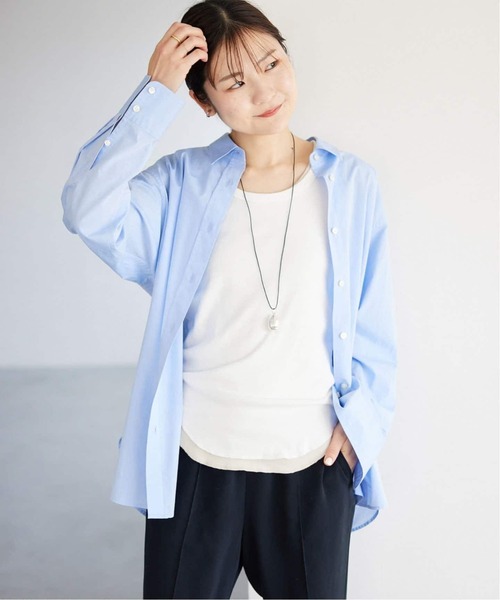 SLOBE IENA(スローブイエナ)の「《追加》basic タンクトップ(タンクトップ・レディース・チャコールグレー/ホワイト/ベージュ・FREE)」の16枚目の写真