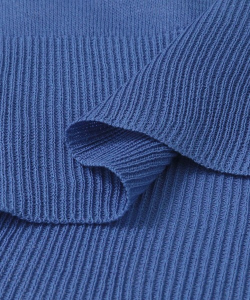 ITEMS URBANRESEARCH（アイテムズ アーバンリサーチ）の「シアーVネックニットカーディガン（カーディガン/ボレロ・レディース・ブラウン/ブルー/ブラック/グレー系その他・FREE）」の9枚目の写真