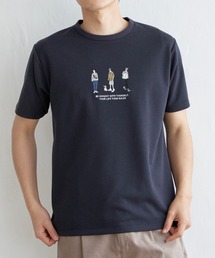 【親子コーデ】ポンチスリーメン刺繍Tシャツ