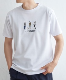 【親子コーデ】ポンチスリーメン刺繍Tシャツ