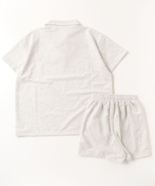 アドミラル　ホワイトポロシャツとグリーンショートパンツセット ストレッチ ツイルショートパンツ レディス(ハーフパンツ