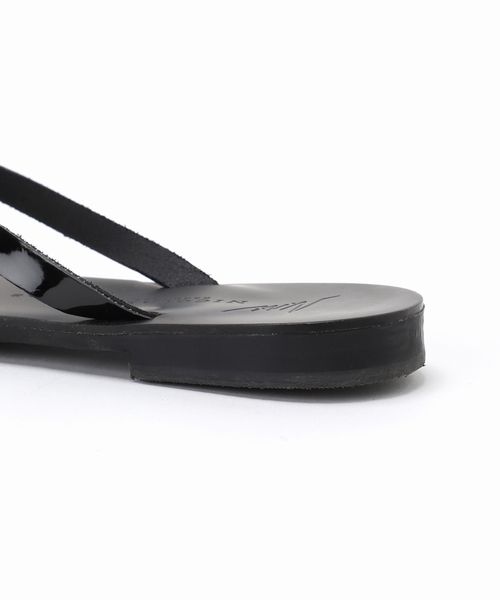 NICOLAS LAINAS(ニコラスライナス)の「NICOLAS LAINAS/ニコラスライナス サンダル(サンダル・レディース・ブラック/シルバー・39/38/37/36)」の7枚目の写真