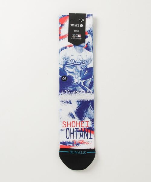 STANCE（スタンス）の「STANCE /スタンス /STREAK OHTANI 2（ソックス/靴下・メンズ・ブルー・L）」の2枚目の写真