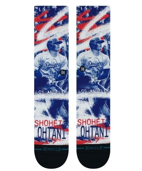 STANCE（スタンス）の「STANCE /スタンス /STREAK OHTANI 2（ソックス/靴下・メンズ・ブルー・L）」の4枚目の写真