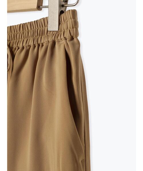 Samansa Mos2 blue（サマンサモスモスブルー）の「【接触冷感】イージーパンツ(セットアップ可)（その他パンツ・レディース・オレンジ/ブラック/グリーン/ベージュ・F）」の9枚目の写真