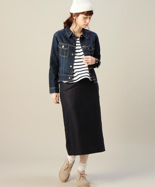 BEAUTY&YOUTH UNITED ARROWS（ビューティーアンドユースユナイテッドアローズ）の「BY LEE デニムジャケット◆（デニムジャケット・レディース・ネイビー・SMALL）」の5枚目の写真