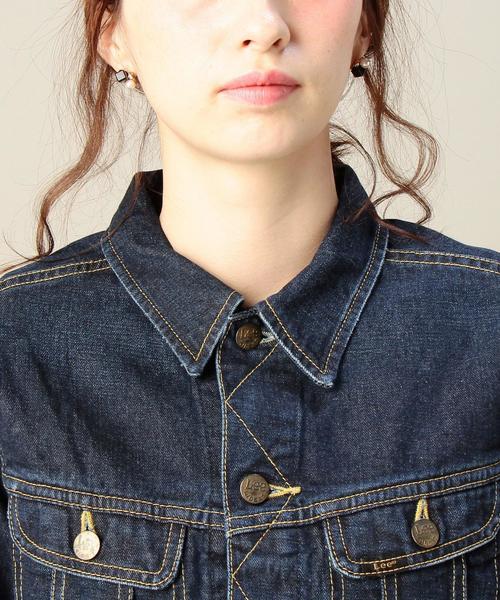 BEAUTY&YOUTH UNITED ARROWS（ビューティーアンドユースユナイテッドアローズ）の「BY LEE デニムジャケット◆（デニムジャケット・レディース・ネイビー・SMALL）」の6枚目の写真