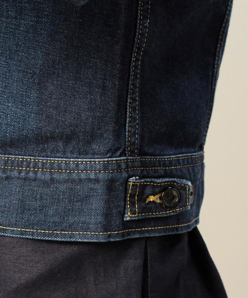 BEAUTY&YOUTH UNITED ARROWS（ビューティーアンドユースユナイテッドアローズ）の「BY LEE デニムジャケット◆（デニムジャケット・レディース・ネイビー・SMALL）」の8枚目の写真