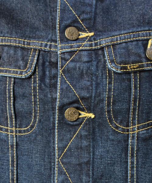 BEAUTY&YOUTH UNITED ARROWS（ビューティーアンドユースユナイテッドアローズ）の「BY LEE デニムジャケット◆（デニムジャケット・レディース・ネイビー・SMALL）」の10枚目の写真