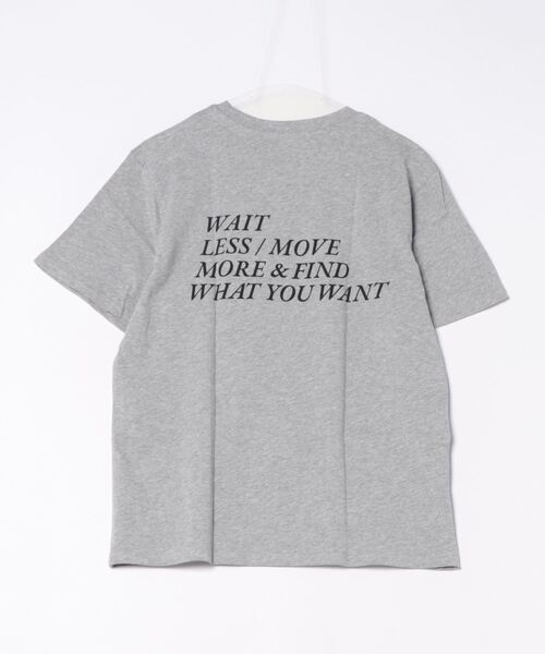 tシャツ バックプリントメッセージTシャツ「RL」 レディース バックプリントメッセージTシャツ【RL】（Tシャツ/カットソー