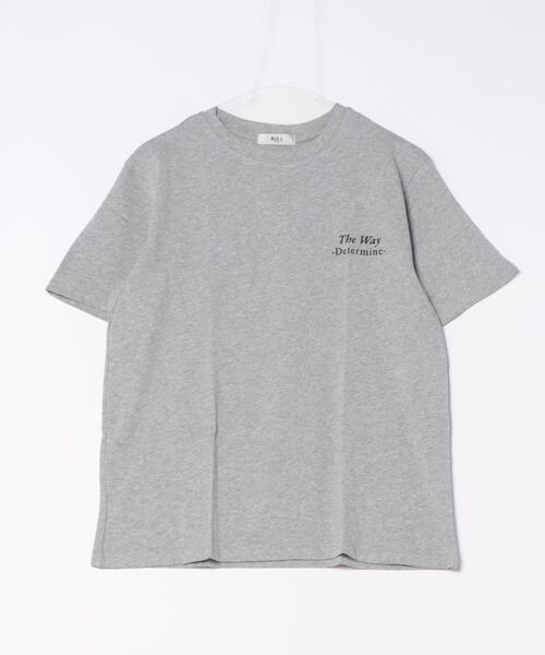 RiLi(リリ)の「バックプリントメッセージTシャツ【RL】(Tシャツ/カットソー・レディース・グレー/ホワイト・FREE)」の10枚目の写真